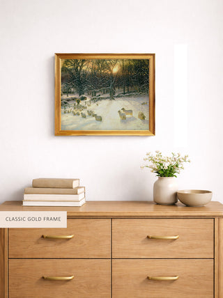 SHORTENING WINTER'S DAY - Museum Quality Art