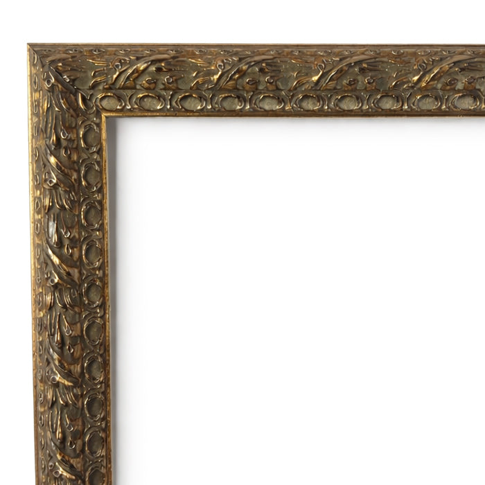 Detailed Bronze and Silver Frame