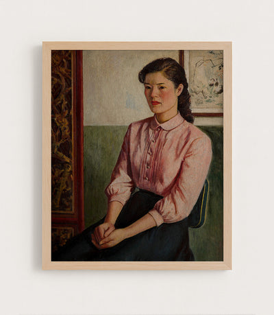 SITTING QUIETLY - Museum Quality Art