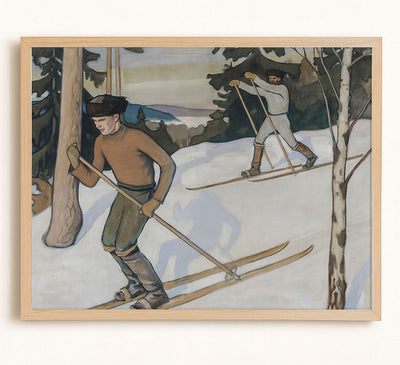 SKIING - Museum Quality Art