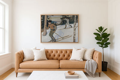 SKIING - Museum Quality Art