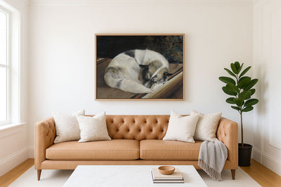SLEEPING DOG - Museum Quality Art