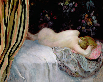 SLEEPING WOMAN - Museum Quality Art