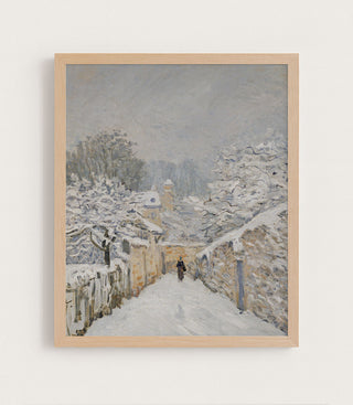 Snow at Louveciennes