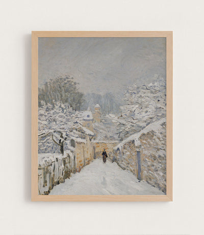 Snow at Louveciennes