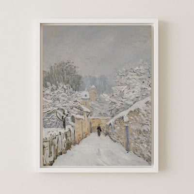 Snow at Louveciennes