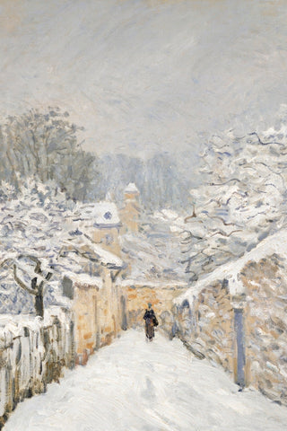 SNOW AT LOUVECIENNES
