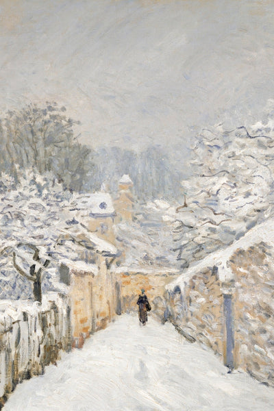 SNOW AT LOUVECIENNES