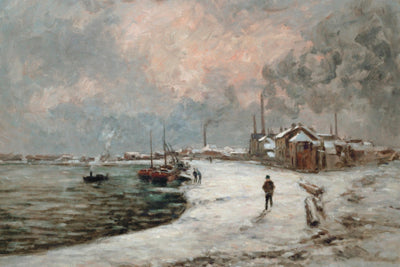 Snow in Ivry