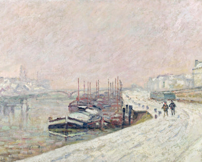 Snow in Rouen