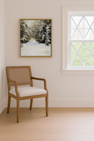 Snow-Laden Trees