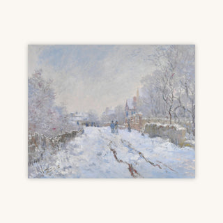 SNOW SCENE AT ARGENTEUIL — Primary Image