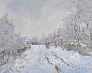 SNOW SCENE AT ARGENTEUIL