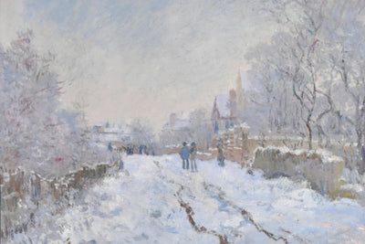 SNOW SCENE AT ARGENTEUIL