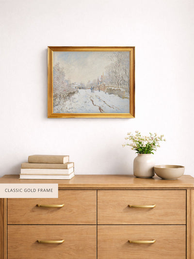 Snow Scene at Argenteuil