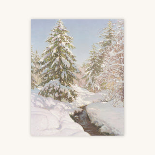 SNOW SCENE IN FRANCE — Primary Image