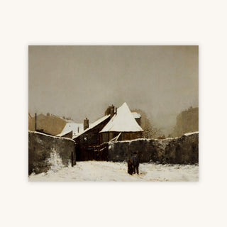 SNOWY WEATHER, MONTMARTRE — Primary Image