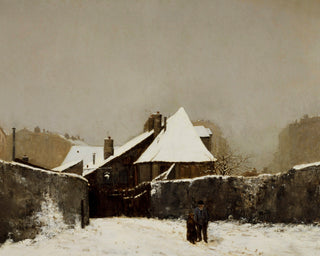 Snowy Weather, Montmartre