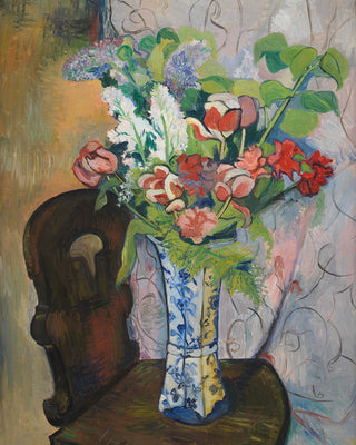 SPRING FLOWERS IN A VASE VALADON - Museum Quality Art