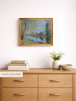 SPRING IN MORET-SUR-LOING - Museum Quality Art