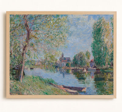 SPRING IN MORET-SUR-LOING - Museum Quality Art