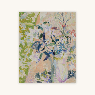 STILL LIFE IN PINK AND GREEN — Primary Image