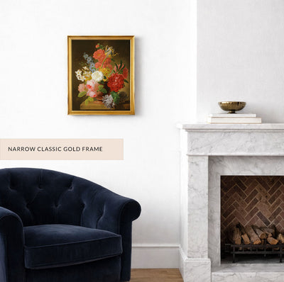 Still Life of Flowers in a Marble Urn