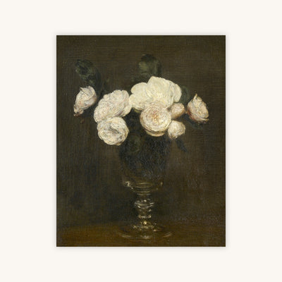 STILL LIFE OF MALMAISON ROSES — Primary Image
