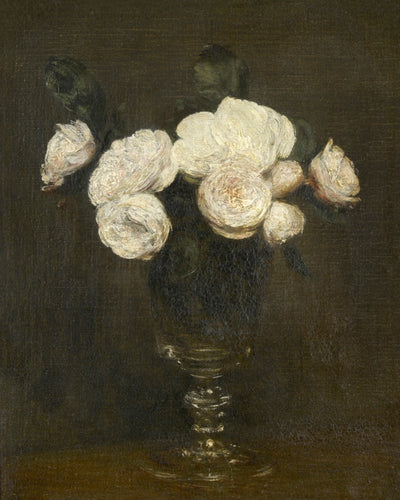 STILL LIFE OF MALMAISON ROSES