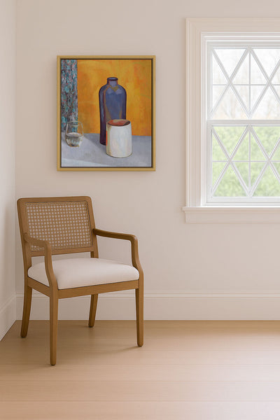 STILL LIFE WITH A BLUE BOTTLE