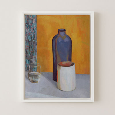 STILL LIFE WITH A BLUE BOTTLE