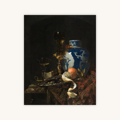 STILL LIFE WITH A CHINESE PORCELAIN JAR — Primary Image