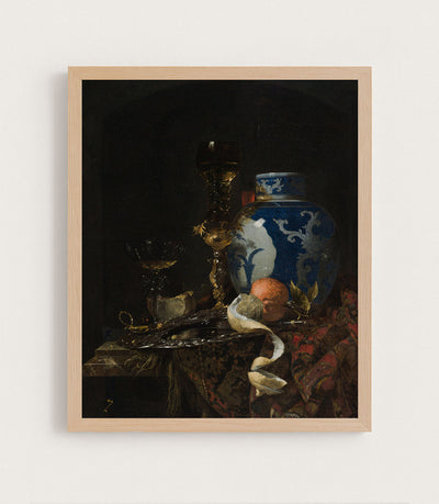 Still Life with a Chinese Porcelain Jar