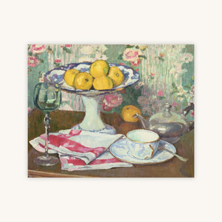 STILL LIFE WITH A FRUIT DISH — Primary Image