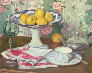 STILL LIFE WITH A FRUIT DISH