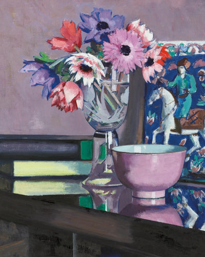 STILL LIFE WITH ANEMONES Cadell art print - Museum Quality Art