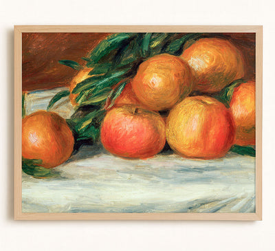 Still Life with Apples and Oranges