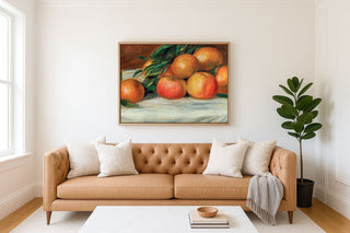 Still Life with Apples and Oranges