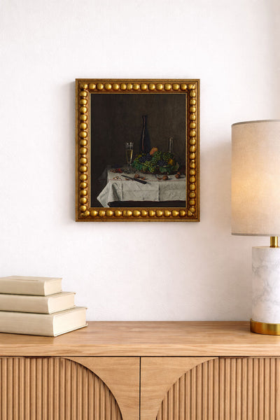 Still Life With Basket of Grapes