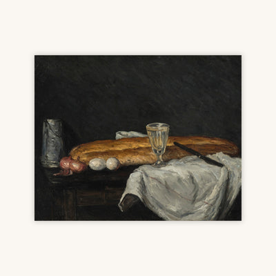 STILL LIFE WITH BREAD AND EGGS — Primary Image