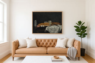 Still Life With Bread and Eggs