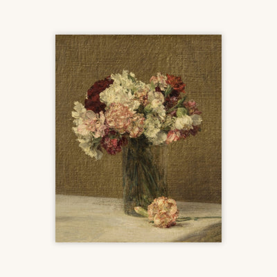 STILL LIFE WITH CARNATIONS — Primary Image