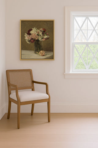 STILL LIFE WITH CARNATIONS - Museum Quality Art