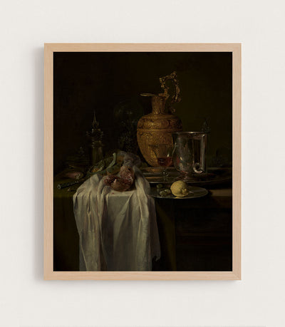 Still Life With Ewer, Vessels, and Pomegranate