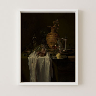 Still Life With Ewer, Vessels, and Pomegranate