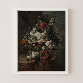 VINTAGE STILL LIFE WITH FLOWERS - Museum Quality Art