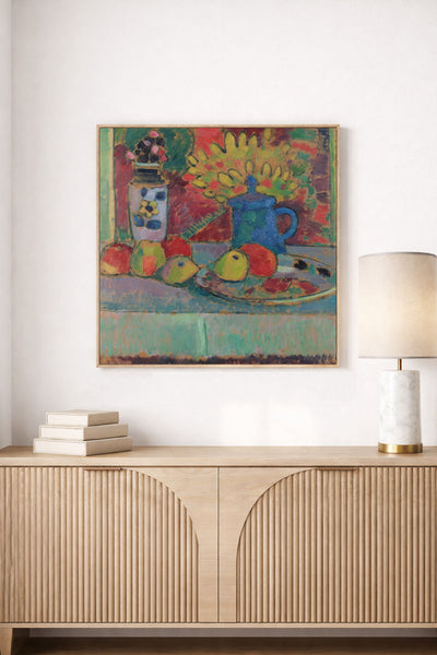 Still Life With Flowers and Fruit