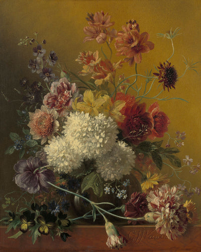 STILL LIFE WITH FLOWERS - Museum Quality Art
