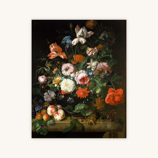 VINTAGE STILL LIFE WITH FLOWERS — Primary Image