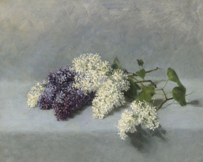 STILL LIFE WITH LILACS - Museum Quality Art